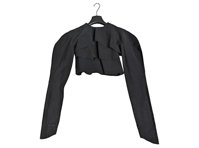 Lemaire tiered top Black Cotton  ref.776644