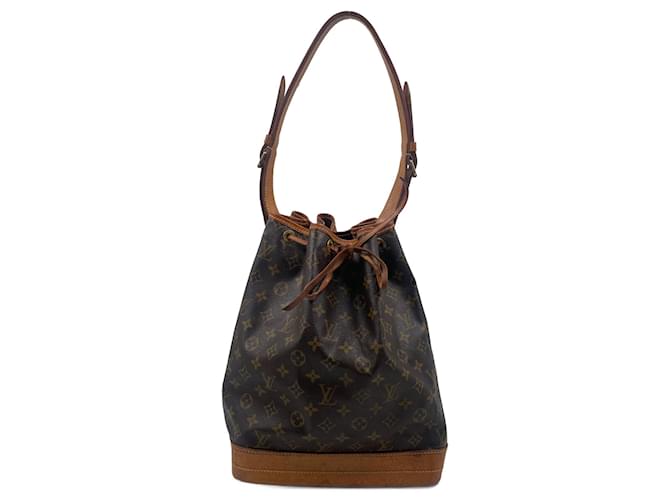 Brown Coated Canvas Louis Vuitton Noe Cloth  ref.776710