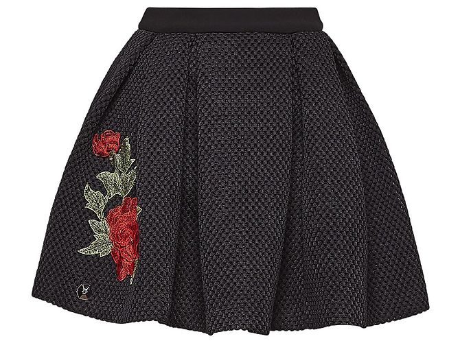 Sciarpa Philipp Plein Nera in Poliestere Nero