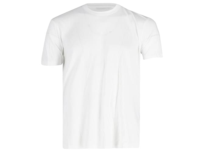Tom Ford Slim Fit Basic T-Shirt in White Cotton  ref.776836