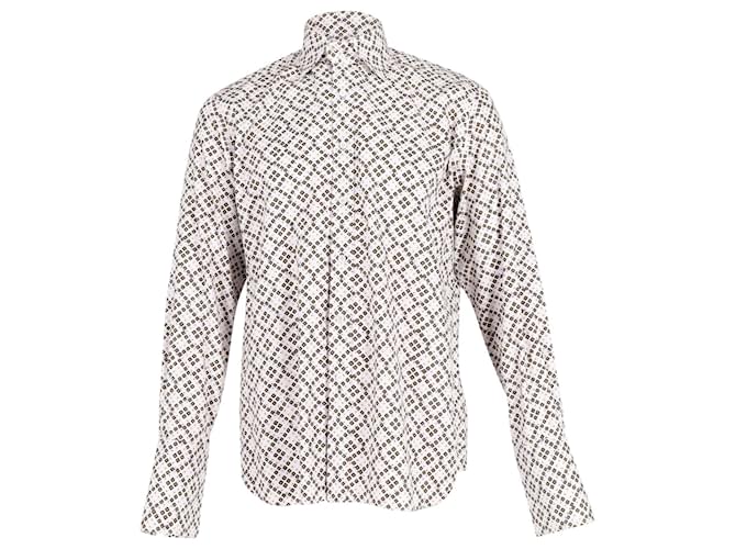 Tom Ford Printed Button Front Shirt in Multicolor Cotton   ref.776925