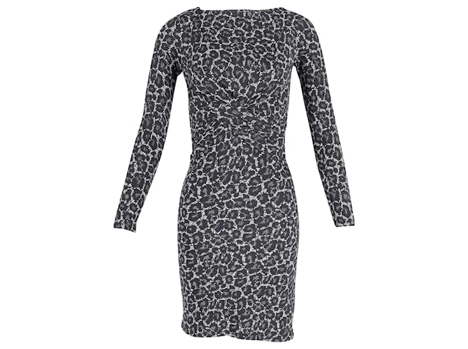 Michael Kors Midi Dress in Animal Print Polyester Python print  ref.776930