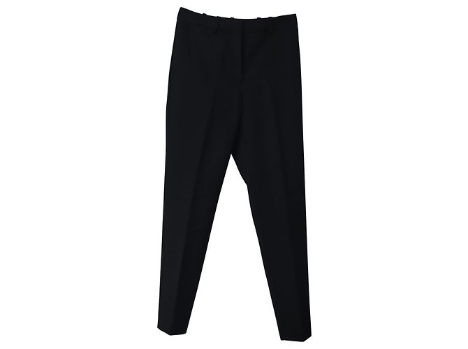 Calça Ba&sh Cinley Slim em Algodão Preto