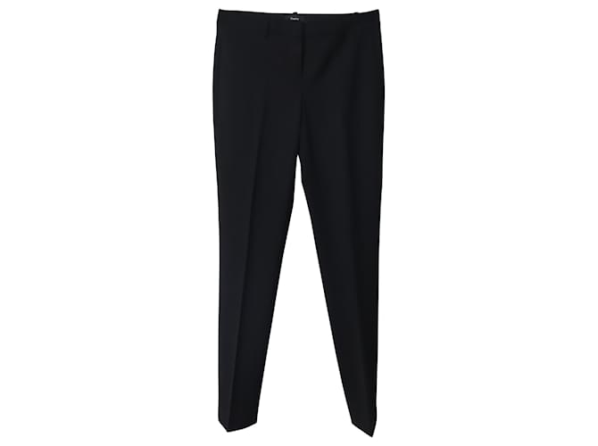 Theory Tailored Pants in Black Wool  ref.776940