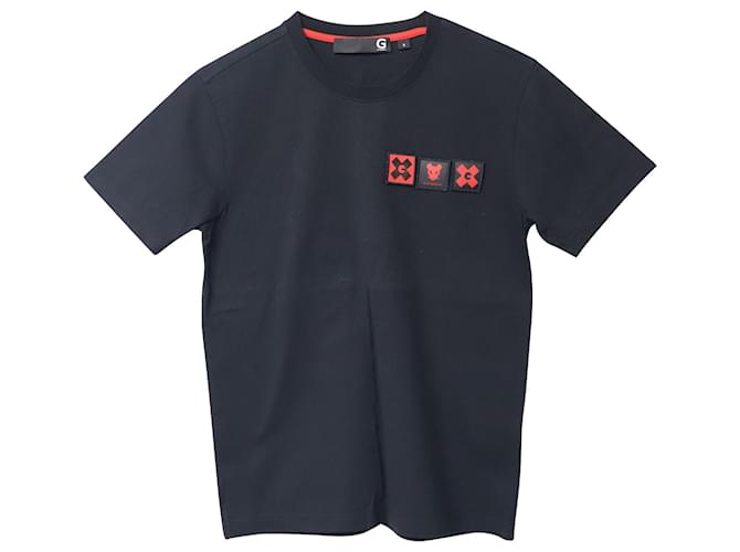 Camiseta de algodón negro con parche de ratón G Givenchy  ref.776960