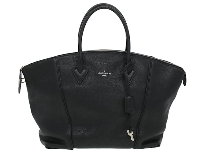 Louis Vuitton Lockit Nero Pelle  ref.777248