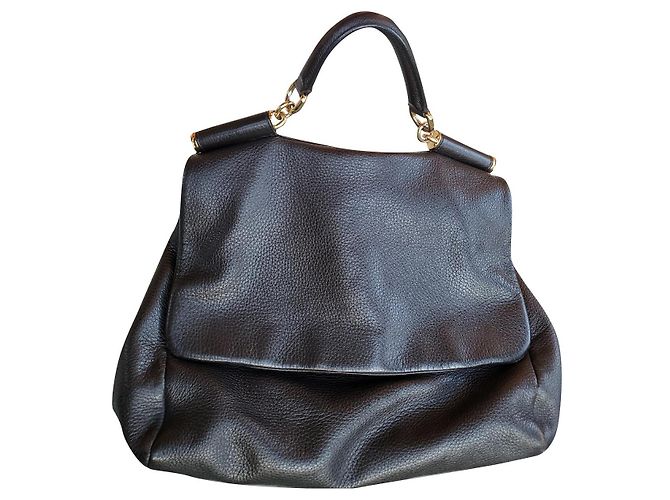 Dolce & Gabbana Borsa Dolce e Gabbana Sicily Marrone scuro