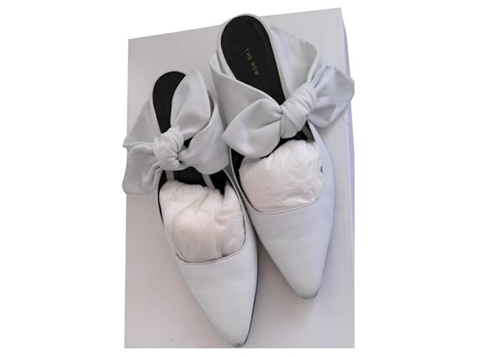 The row coco mules White Leather  ref.778189