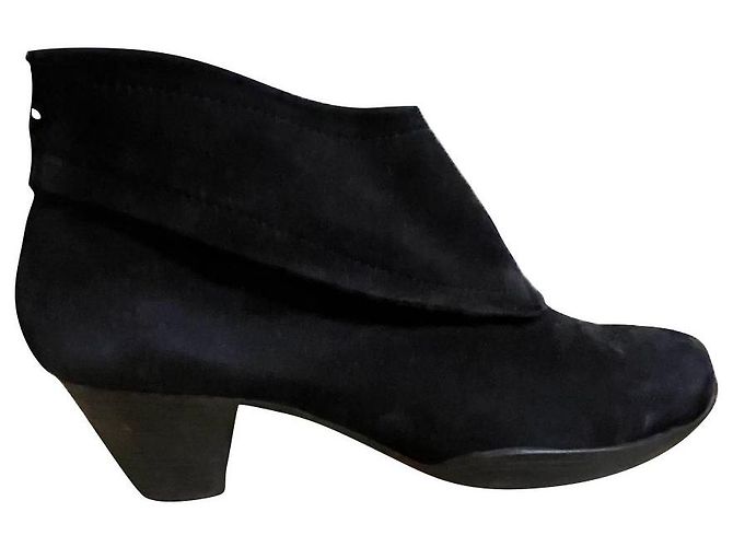 Autre Marque Botines ARCHE de nubuck negro
