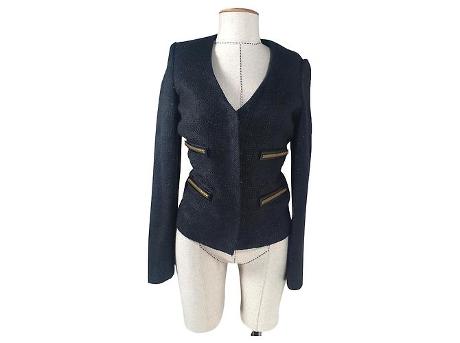 Chaqueta negra By Malene Birger Talla 36 Negro