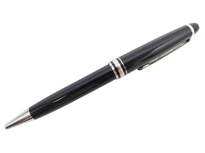 PENNA A SFERA MONTBLANC MEISTERSTÜCK CLASSIC PLATINO MB2866 PENNA IN RESINA NERA Nero  ref.778552