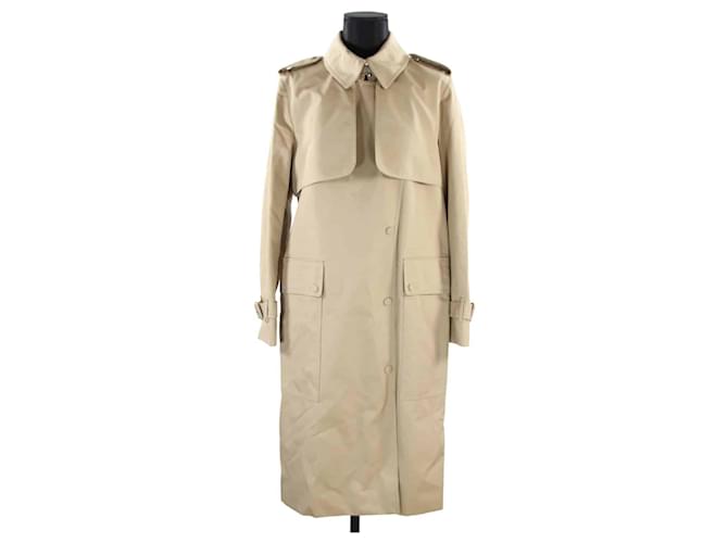 Burberry coat 40 Beige Cotton  - Joli Closet