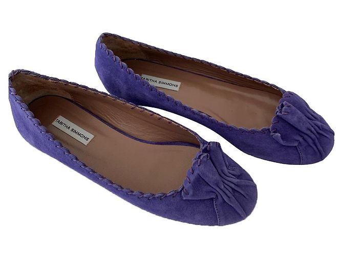 Tabitha Simmons Sapatilhas de ballet Roxo