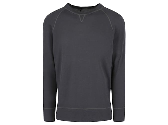 Bottega Veneta Raglan Long Sleeve Shirt Grey  ref.780042