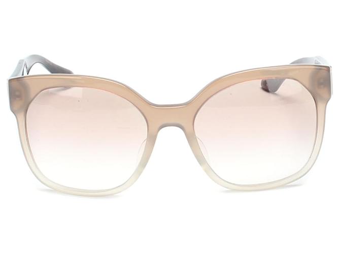 Prada Gradient Tinted Sunglasses SPR 10R-F Beige Plastic  ref.780149
