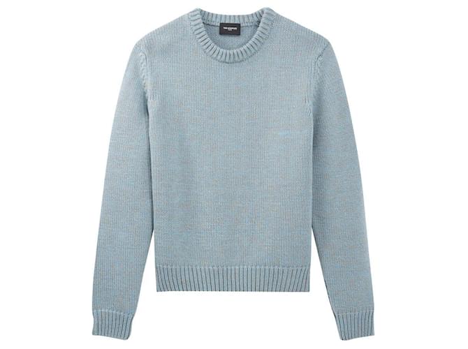 The Kooples Sweaters Blue Wool  ref.780196