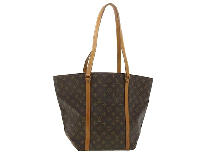 Louis Vuitton Shopping Brown Cloth  ref.780526