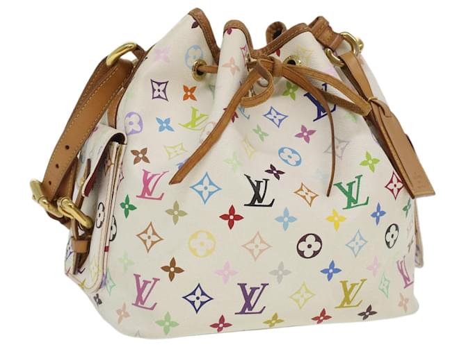 White Multi-color LV 2 piece