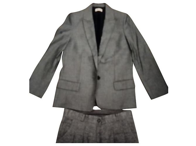 Zadig & Voltaire Blazer Grau aus Polyester 