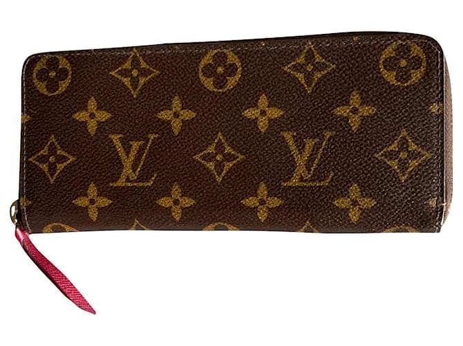Louis Vuitton billetera clemencia Lienzo  ref.780995