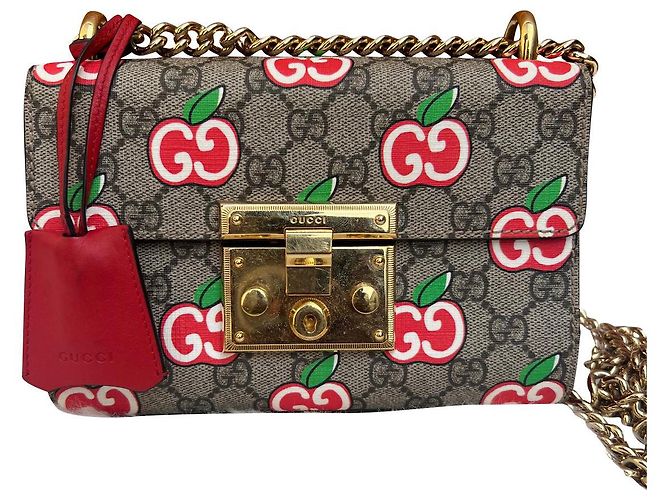 Bolso de mano Gucci de piel marrón Castaño