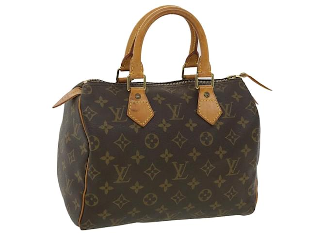 Louis Vuitton Monogram Speedy 25 Hand Bag M41528 LV Auth ro758 Cloth  ref.781629
