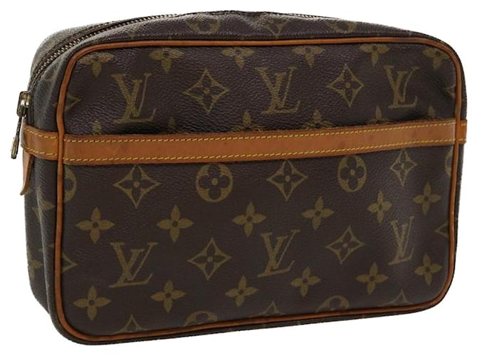 Louis Vuitton Monogram Compiegne 23 Clutch Bag M51847 LV Auth fm1981 Cloth  ref.781678