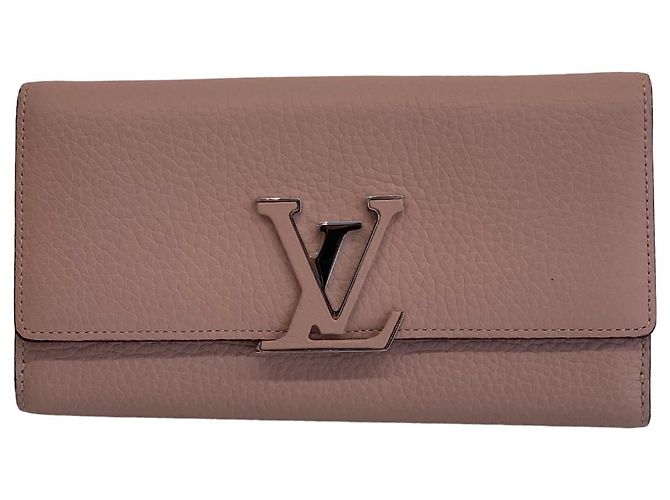 Capucines Louis Vuitton Purses, wallets, cases Pink