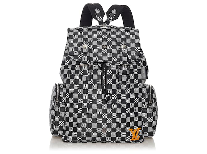 Louis Vuitton Distorted Damier Christopher Backpack - Black Backpacks,  Handbags - LOU767353