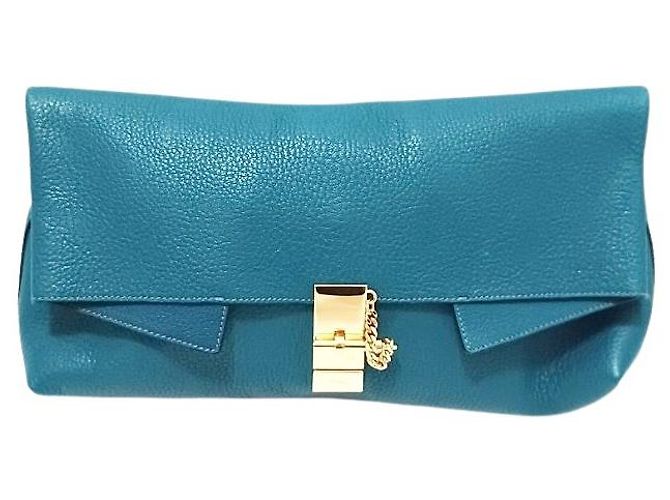 Chloé Drew Blu Pelle