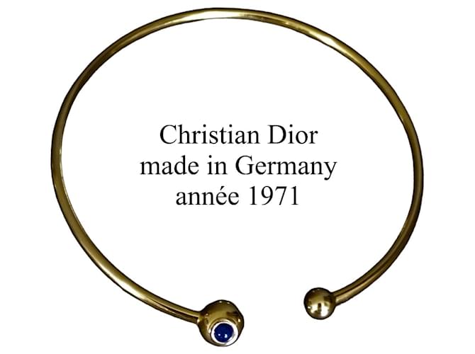 Christian Dior Bracelets Métal Doré  ref.782533