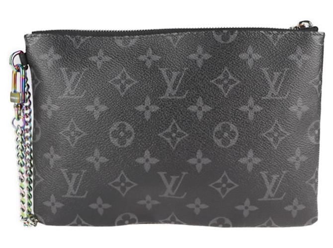 Louis Vuitton Eclipse Black Cloth  ref.782602