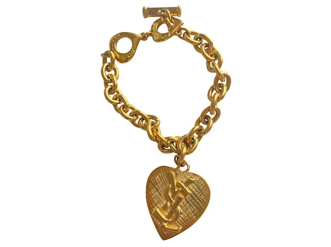 Yves Saint Laurent Bracelet Gold hardware Metal  ref.782605