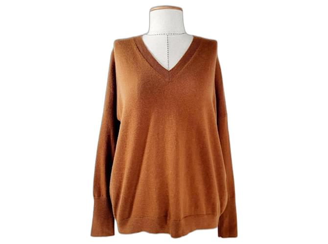 J.Crew Brauner Kaschmir Pullover 