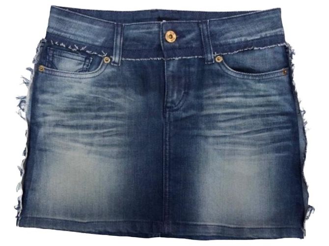 Minigonna in jeans Dolce & Gabbana 36 (24) Denim blu