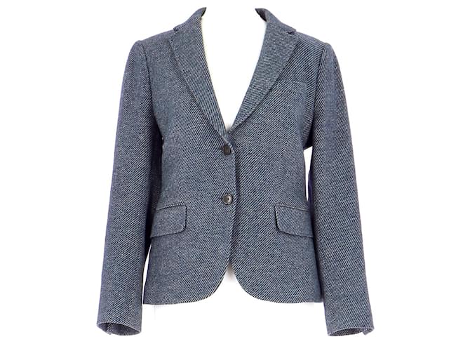 Autre Marque Vest / Blazer Blue Wool  ref.782947