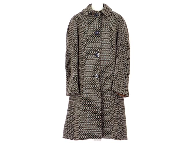 Tara Jarmon Coat Brown Wool  ref.782951
