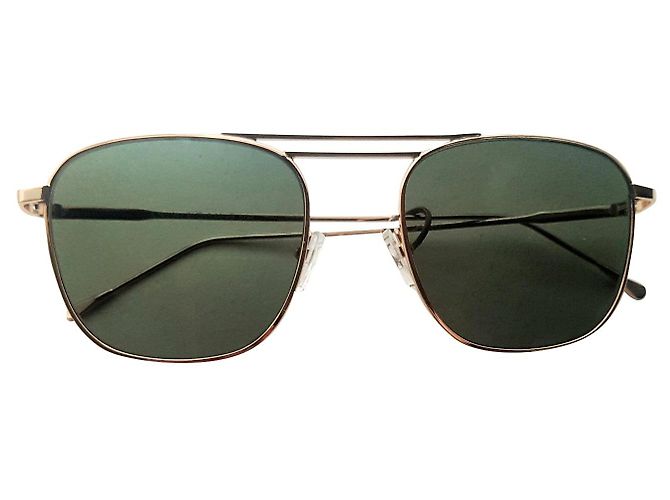 Autre Marque Gafas de sol Eleventy Milano Verde claro Metal