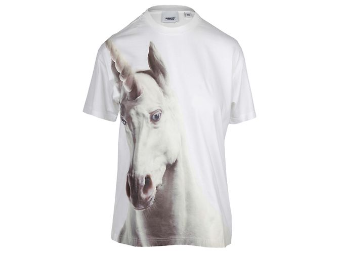 Camiseta Unicornio Burberry Blanco