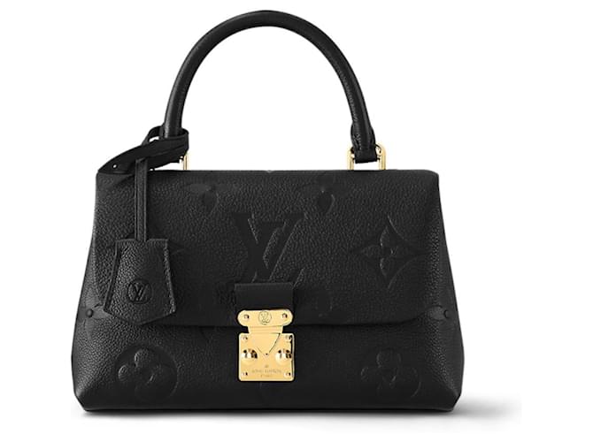 Louis Vuitton LV Madeleine BB Black Leather  ref.783592
