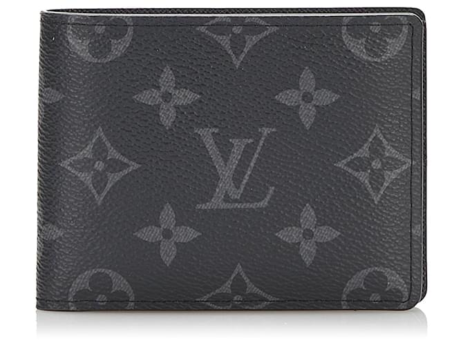 Louis Vuitton Black Monogram Eclipse Portefeuille Marco Wallet