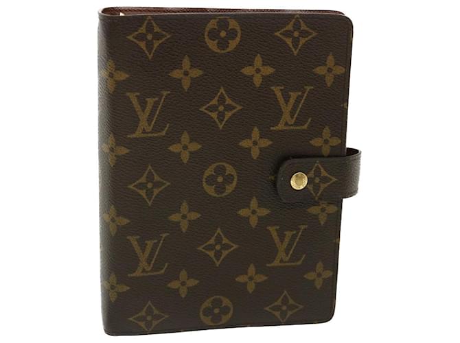 LOUIS VUITTON Monogram Agenda MM Day Planner Cover