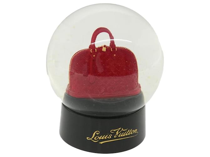 LOUIS VUITTON Snow Globe Alma Exclusive to LV VIPs Clear LV Auth 34988 Glass  ref.783792