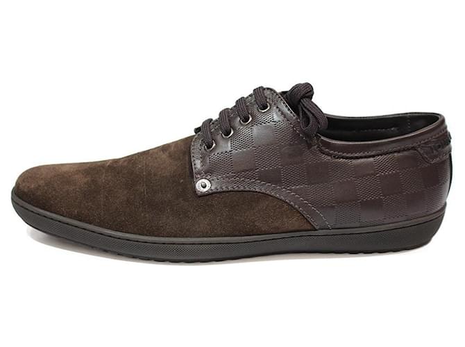 Louis Vuitton Sneakers Brown Deerskin  ref.784112