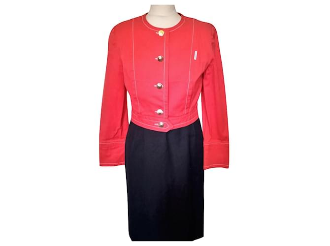 Givenchy Jacket 36/38 Red Cotton  ref.784132