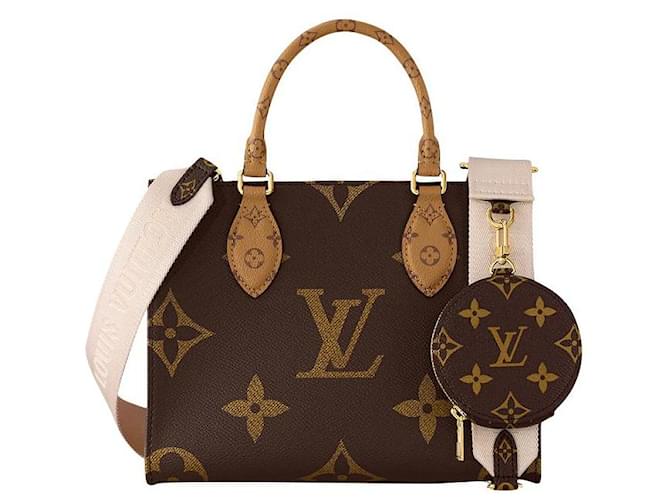 Louis Vuitton LV Onthego PM monogram Brown  ref.784341