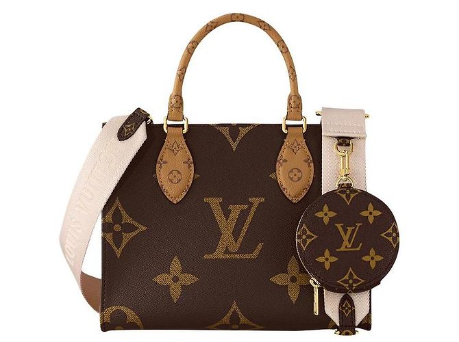 Louis Vuitton LV Onthego PM-Monogramm Braun
