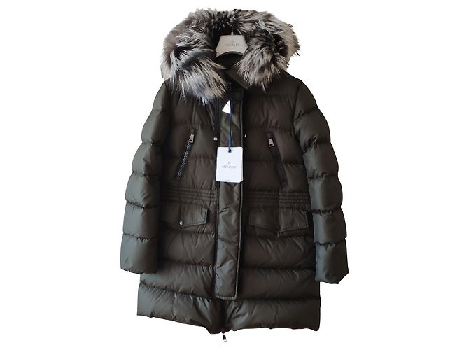MONCLER APHROTY LONG DOWN JACKET Khaki