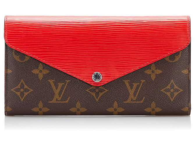 Brown Louis Vuitton Monogram Epi Marie-Rose Wallet