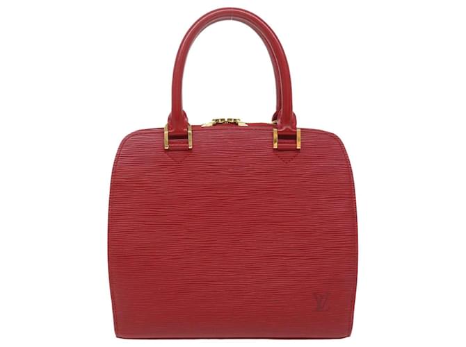 Louis Vuitton Pont Neuf Red Leather  ref.784484